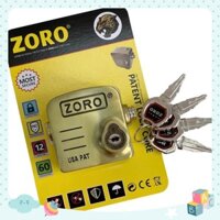 Ổ khóa chụp pát cửa ZORO chìa kiếm - khóa chống cắt toàn diện,chống cắt khoen cửa,chống trộm