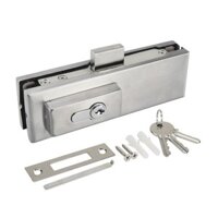 Ổ khóa cửa kính, khóa sàn, khóa chèn, khóa cửa đơn, khóa cửa đôi, khóa cửa kính không khung, khóa cửa lò xo sàn, kẹp khóa cửa kính YVBR