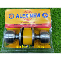 Ổ khóa cửa tay nắm tròn ALEX NEW, đóng gói vỉ