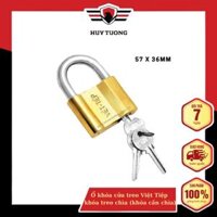 Ổ khóa cửa treo Việt Tiệp đồng vàng - 57 x 36mm - 146638M 0138M