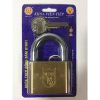 Ổ Khóa Cửa Việt Tiệp Treo Đồng Bấm 01601 (Chính Hãng)