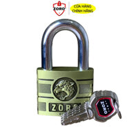 Ổ khóa cửa ZORO 6 phân đầu báo chìa kiếm càng ngắn, thép hardened chống gỉ chống nước cao cấp
