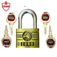 Ổ khóa cửa ZORO 6 phân đầu báo chìa kiếm càng ngắn, thép chống gỉ chống nước cao cấp.KIẾM NGẮN