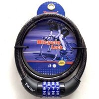 Ổ khoá dây cáp 4 số TONYON dày 12ly dài 0,8m