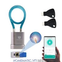Ổ Khóa Dây Cáp Chống Cắt Vân Tay Khóa Xe Máy Xe Đạp Khóa Cửa Cổng Exsmith EPL185