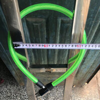 Ổ khóa dây chống nước chống gỉ cho cửa kính cửa hàng, ổ khóa tay cầm bằng thép, ổ khóa xe đạp mềm, ổ khóa xe đạp điện, ổ khóa cửa đôi D66O