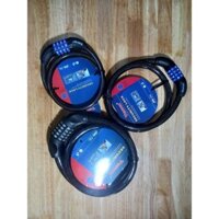 Ổ Khóa Dây Xe, Khóa Dây Số Mật Khẩu Chống Trộm Cáp Đen Full Size TONYON, Đủ Kích Thước (thay đổi mật khẩu tùy ý)