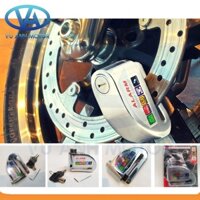 Ổ khóa đĩa báo động chống trộm còi hú cảm biến rung ALARM, Ổ khóa đĩa xe máy chống trộm có tiếng hú