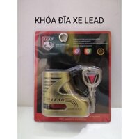 Ổ khóa đĩa thắng xe máy / moto Lead Disk Lock chống trộm có 2 chìa