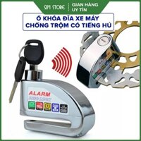 Ổ Khóa Đĩa Xe Máy ALARM Disc Lock Chống Trộm Có Còi Hú Báo Động 206396