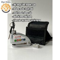 Ổ khoá đĩa xe máy bản nâng cấp chốt khoá còi báo động, còi hú chống trộm bảo hành 24 tháng ( tiện lợi
