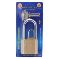 Ổ Khoá Đồng 5CM Càng Dài Việt-Tiệp 01524