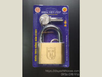 Ổ khóa đồng bấm Việt Tiệp 01601 – Phi 10