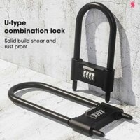 Ổ khóa kết hợp chống nước mới cho cửa kính - Khóa mật khẩu thép hợp kim chống trộm cho gia đình - Khóa bảo mật đa chức năng - 22 / 27cm