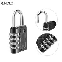 Ổ Khóa Mini 4 Số Dùng Khóa Tủ Sắt Cá Nhân Balo Vali Cửa Phòng Chất Liệu Hợp Kim Chịu Lực Đường Kính Càng Khóa 6mm