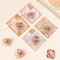 Ổ Khóa Mini Capybara Hoạt Hình Dễ Thương Có Chìa Khóa Tủ Hành Lý