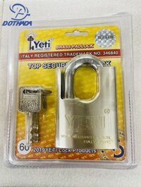 Ổ KHÓA MÓC YETI 6F CHỐNG CẮT CHÌA VUÔNG 3002
