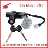 Ổ KHÓA SE CHỐNG TRỘM XE MÁY HONDA FUTURE FI, KHÓA 2 CẠNH THƯƠNG HIỆU SE