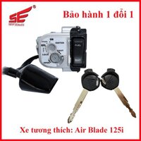 Ổ KHÓA SE CHỐNG TRỘM XE MÁY HONDA AIR BLADE 125I NĂM 2013 KHÔNG CÓ CHÍP 2 CẠNH THƯƠNG HIỆU SE
