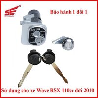 Ổ KHÓA SE CHỐNG TRỘM XE MÁY WAVE RSX 110 NĂM 2010 , KHÓA 2 CẠNH THƯƠNG HIỆU SE