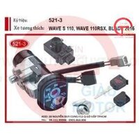 Ổ KHÓA SE CHỐNG TRỘM XE YAMAHA MIO MỚI .DÒNG 2 CẠNH MẶT ĐÈN LED, CHỐNG DẮT XE, TÌM XE TRONG BÁN KÍNH 50M