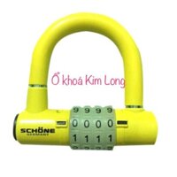 Ổ khoá số chữ U SCHONE SC-801 chính hãng không khoá được xe máy