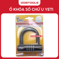 Ổ Khóa Số Chữ U Yeti, Ổ Khóa Mật Khẩu Chống Trộm, Ổ Khóa 4 Số