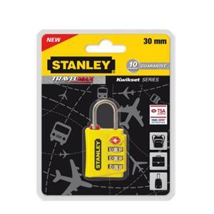 Ổ khóa số du lich Stanley S742-056 - 30mm, 3 mã số