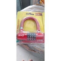 Ổ khóa số, Khóa chữ U mã số H&D