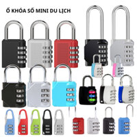 Ổ khóa số mini, khóa vali du lịch chống trộm