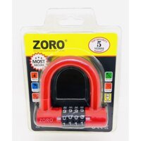 Ổ Khóa Số Zoro 4 Mã Số Hình Chữ U Siêu Bền