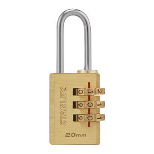 Ổ khoá Stanley S742-050 - 20mm, 3 mã số