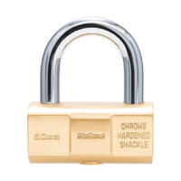 Ổ khoá treo đồng thau Kwikset, lõi khoá thân trụ đồng nguyên khối, càng khoá bằng thép cường lực chống cưa cắt