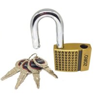 Ổ khóa treo ZORO 6 phân xọc chìa kiếm 16 rảnh,ổ khóa cửa nhà chống trộm