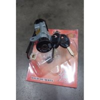 Ổ khóa trước, sau, nguyên bộ trước + sau  của xe SIRIUS nhật ,hàng Vương Niệm, có chìa dẹp và 6 cạnh