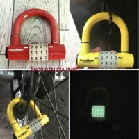 Ổ Khóa U 4 Số Dạ Quang Schone 801, Khoá Mật Mã Dây TONYON