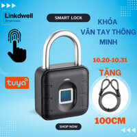 Ổ Khóa Vân Tay Khóa Cửa Thông Minh Chống Thấm Nước Có App Mở Dự Phòng- Linkdwell