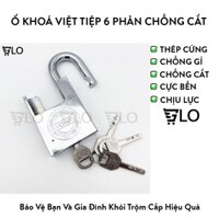 Ổ Khoá Việt Tiệp 6 Phân Chống Cắt 01602 Chính Hãng