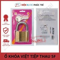 Ổ khoá Việt Tiệp 6 phân Khóa Việt Tiệp giữ chìa chống quên chìa khả năng chống cưa-chống cắt-chống đục.
