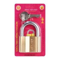 Ổ Khóa Việt Tiệp Treo Đồng VT 0163M (Chính Hãng)