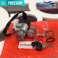 Ổ khóa xe dream chính hãng.