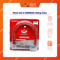 Ổ Khoá Xe Máy,Khoá Cửa...Khoá Chữ U chống trộm bền bỉ  AMIMAO