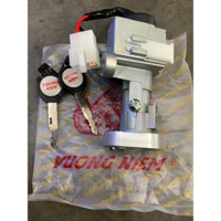 Ổ khóa xe Victoria đời 2 dây hàng Vương Niệm: gồm khóa trước+ bộ ( trước+ sau)
