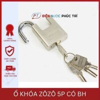 ổ khóa ZORO 5f chống cắt chìa muỗng khóa bấm, ổ khóa chống trộm cao cấp công nghệ Mỹ - hàng chính hãng