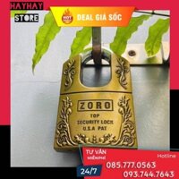 Ổ Khóa Zoro 6 Phân Chống Cắt (Bông Lúa)