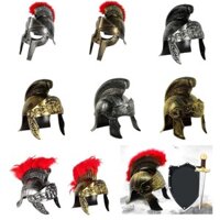 Ở lại Cổ Người Lính Châu Âu Mũ Bảo Hiểm Cho Người Lớn Carnival Đảng Cosplay Nhập Vai Chơi