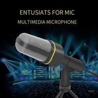 Ở lại SF-920 Micro ngưng tụ chuyên nghiệp 3 Mic điện dung Studio 5mm có chân máy