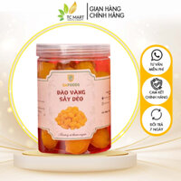 Ô mai đào vàng xí muội sấy dẻo, ăn vặt ngon, Ô mai đào vàng sấy dẻo hương vị chua ngọt thơm ngon - DK15