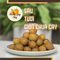 Ô mai Sấu Tươi Giòn chua ngọt cay (ngọt nhiều)_ Ăn vặt Chóp Chép (100g - 200g - 300g - 500g)