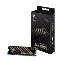 Ổ máy tính SSD MSI 500GB SPATIUM M450 PCIe NVME M.2